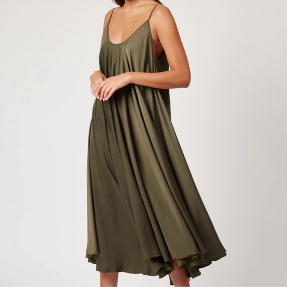 Silk black dress